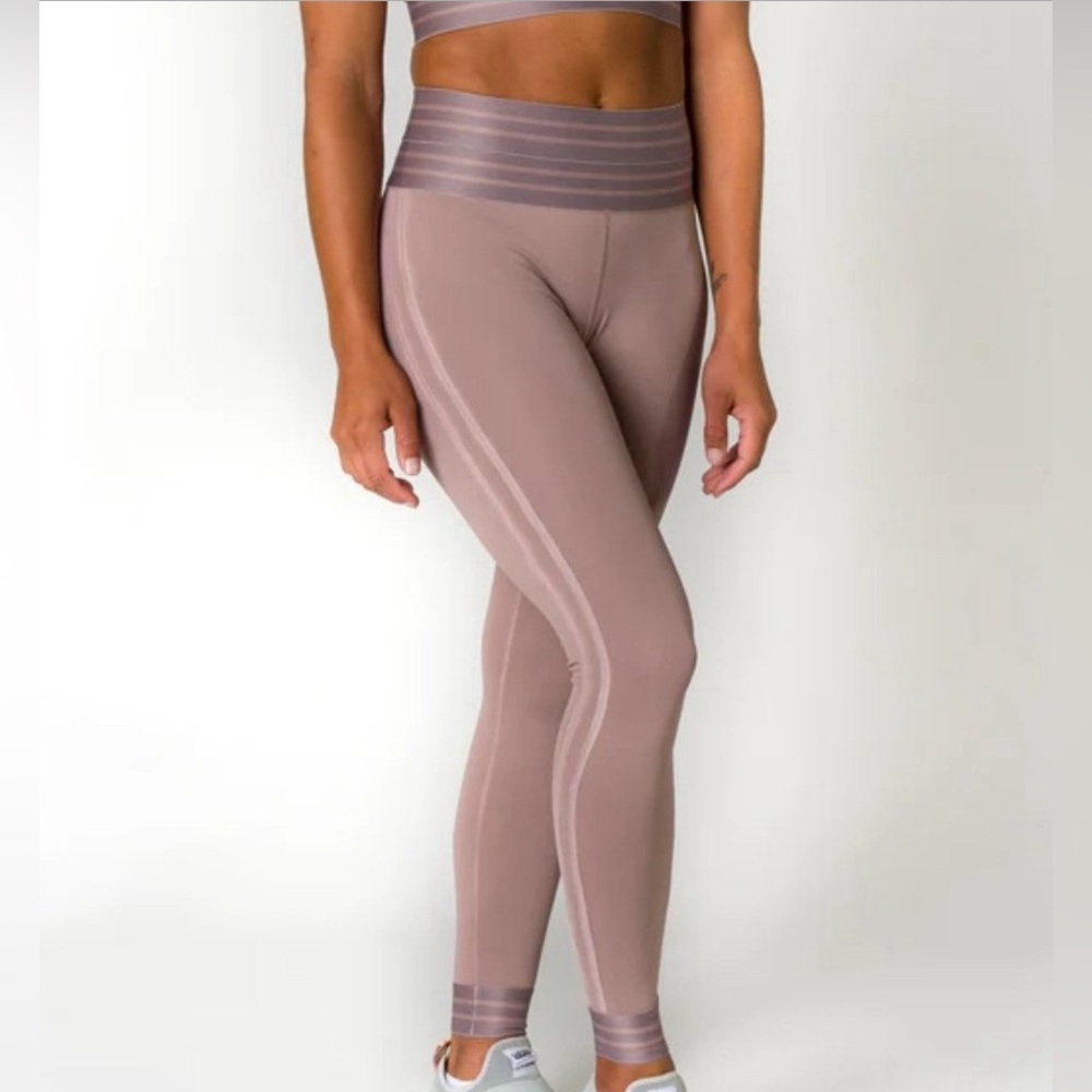 NWT‎ BELOFORTE Stella Legging Dusty Rose Size Small